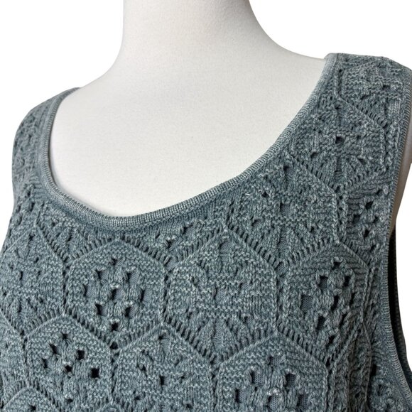 J.Jill BOHO Crochet Tank Top Womens Size XL New With Tag - Picture 3 of 8